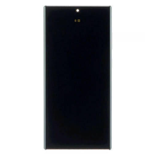 Service Pack - Battery and OLED Assembly With Frame Compatible for Samsung Galaxy S23 Ultra 5G - Cream