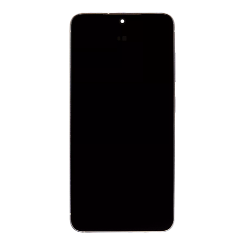 OLED Assembly With Frame Compatible for Samsung Galaxy S24 5G (Refurbished) - Amber Yellow