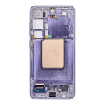 Service Pack - Battery and OLED Assembly With Frame Compatible for Samsung Galaxy S24 5G - Cobalt Violet