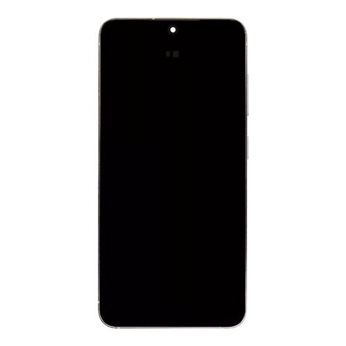 OLED Assembly With Frame Compatible for Samsung Galaxy S24 5G (Refurbished) - Marble Grey