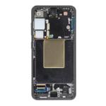 OLED Assembly With Frame Compatible for Samsung Galaxy S24 5G (Refurbished) - Onyx Black