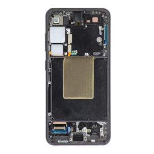 OLED Assembly With Frame Compatible for Samsung Galaxy S24 5G (Refurbished) - Onyx Black