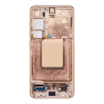 OLED Assembly With Frame Compatible for Samsung Galaxy S24 5G (Refurbished) - Sandstone Orange
