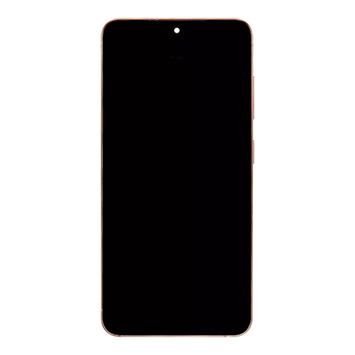 Service Pack - Battery and OLED Assembly With Frame Compatible for Samsung Galaxy S24 5G - Sandstone Orange