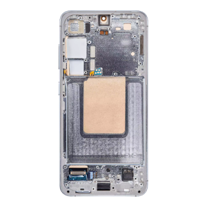 OLED Assembly With Frame Compatible for Samsung Galaxy S24 5G (Refurbished) - Sapphire Blue