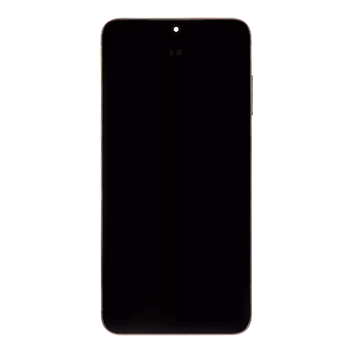 OLED Assembly With Frame Compatible for Samsung Galaxy S24 Plus 5G (Refurbished) - Sandstone Orange