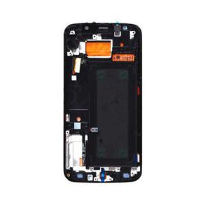OLED Assembly With Frame Compatible for Samsung Galaxy S6 Edge (Refurbished) - Black