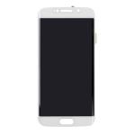 OLED Assembly With Frame Compatible for Samsung Galaxy S6 Edge (Refurbished) - White