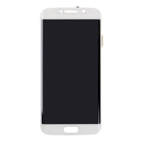 OLED Assembly With Frame Compatible for Samsung Galaxy S6 Edge (Refurbished) - White