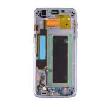 OLED Assembly With Frame Compatible for Samsung Galaxy S7 Edge (Refurbished) (AT&T Version) - Black Onyx
