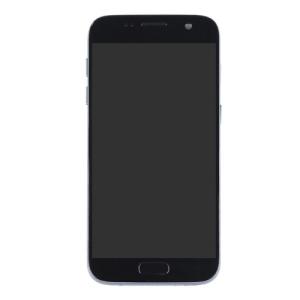 OLED Assembly With Frame Compatible for Samsung Galaxy S7 (Refurbished) - Black Onyx