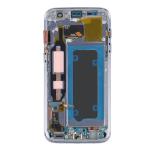 OLED Assembly With Frame Compatible for Samsung Galaxy S7 (Refurbished) - Black Onyx