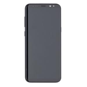 LCD Assembly With Frame Compatible for Samsung Galaxy S8 Plus (Aftermarket) - Midnight Black