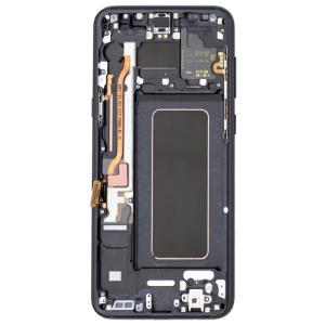 OLED Assembly With Frame Compatible for Samsung Galaxy S8 Plus (Premium) - Midnight Black