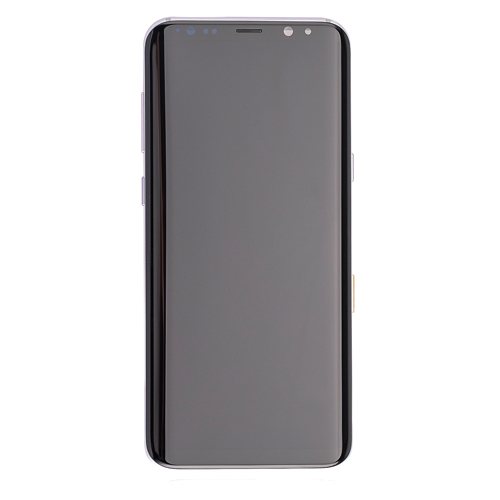 OLED Assembly With Frame Compatible for Samsung Galaxy S8 Plus (Refurbished) - Orchid Gray (Violet)