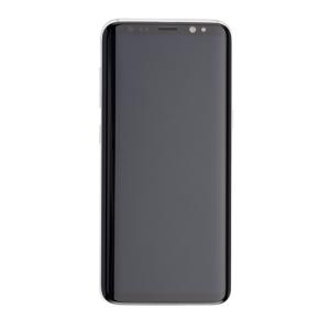 OLED Assembly With Frame Compatible for Samsung Galaxy S8 (Refurbished) - Arctic Silver