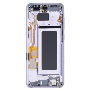 OLED Assembly With Frame Compatible for Samsung Galaxy S8 (Refurbished) - Orchid Gray (Violet)