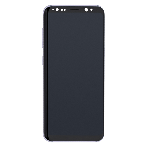OLED Assembly With Frame Compatible for Samsung Galaxy S8 (Refurbished) - Orchid Gray (Violet)