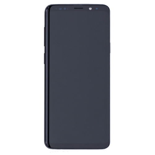 LCD Assembly With Frame Compatible for Samsung Galaxy S9 Plus (Aftermarket) - Midnight Black
