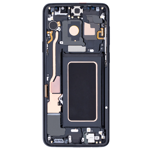 LCD Assembly With Frame Compatible for Samsung Galaxy S9 Plus (Aftermarket) - Midnight Black