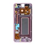 OLED Assembly With Frame Compatible for Samsung Galaxy S9 (Refurbished) - Lilac Purple