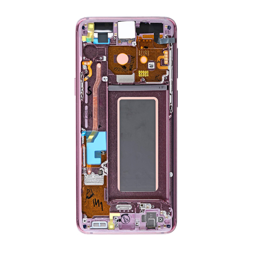OLED Assembly With Frame Compatible for Samsung Galaxy S9 (Refurbished) - Lilac Purple