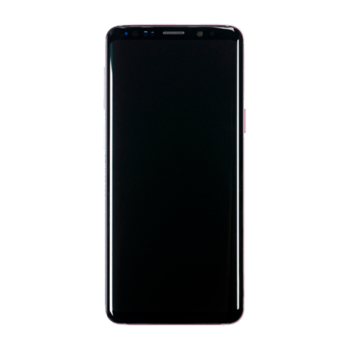 OLED Assembly With Frame Compatible for Samsung Galaxy S9 (Refurbished) - Lilac Purple