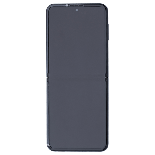 OLED Assembly With Frame Compatible for Samsung Galaxy Z Flip 3 5G (Refurbished) - Phantom Black