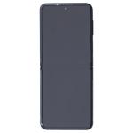Service Pack - Battery and OLED Assembly With Frame Compatible for Samsung Galaxy Z Flip 3 5G - Phantom Black