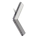Service Pack - Battery and OLED Assembly With Frame Compatible for Samsung Galaxy Z Flip 4 5G - Graphite