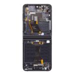 OLED Assembly With Frame Compatible for Samsung Galaxy Z Flip 5 5G (Premium) - Graphite
