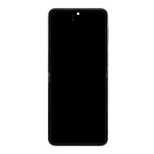 OLED Assembly With Frame Compatible for Samsung Galaxy Z Flip 5 5G (Premium) - Graphite