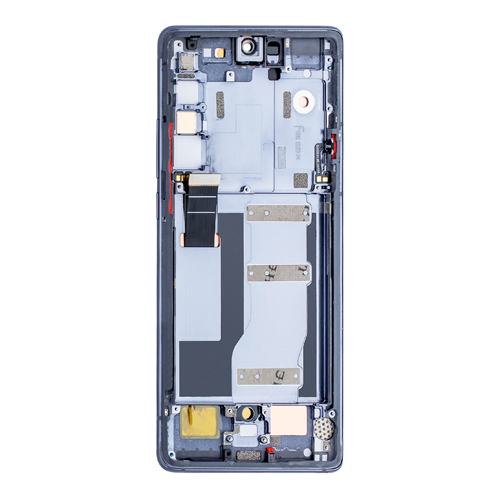 OLED Assembly With Frame Compatible for TCL 20 Pro 5G (Refurbished) - Moondust Gray