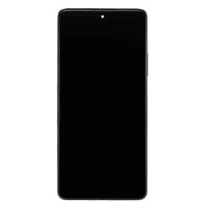 LCD Assembly With Frame Compatible for Xiaomi 11T (Aftermarket) - Meteorite Gray