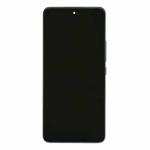 OLED Assembly With Frame Compatible for Xiaomi 12 Lite (Refurbished) - Black