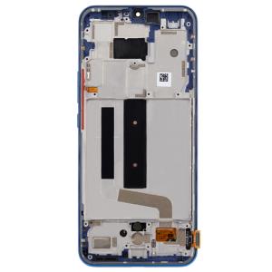OLED Assembly With Frame Compatible for Xiaomi Mi 10 Lite 5G (Premium) - Aurora Blue