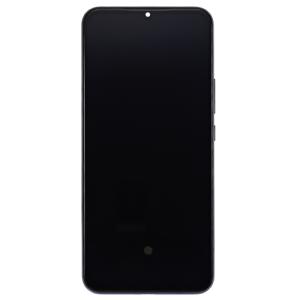 OLED Assembly With Frame Compatible for Xiaomi Mi 10 Lite 5G (Premium) - Cosmic Gray