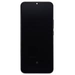 OLED Assembly With Frame Compatible for Xiaomi Mi 10 Lite 5G (Refurbished) - Cosmic Gray