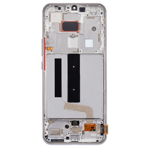 OLED Assembly With Frame Compatible for Xiaomi Mi 10 Lite 5G (Premium) - Dream White