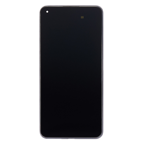OLED Assembly With Frame Compatible for Xiaomi Mi 11 Lite / Xiaomi Mi 11 Lite 5G (Refurbished) -  Boba Black