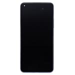 OLED Assembly With Frame Compatible for Xiaomi Mi 11 Lite / Xiaomi Mi 11 Lite 5G (Refurbished) - Bubblegum Blue