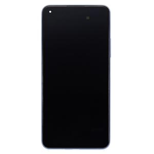 OLED Assembly With Frame Compatible for Xiaomi Mi 11 Lite / Xiaomi Mi 11 Lite 5G (Refurbished) - Bubblegum Blue