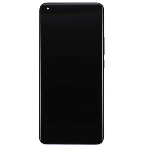 OLED Assembly With Frame Compatible for Xiaomi Mi 11 Pro / Mi 11 Ultra (Refurbished) - Purple