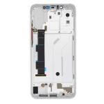 OLED Assembly With Frame Compatible for Xiaomi Mi 8 (Premium) - White