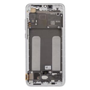 OLED Assembly With Frame Compatible for Xiaomi Mi 9 Lite / CC9 (Refurbished) - Pearl White