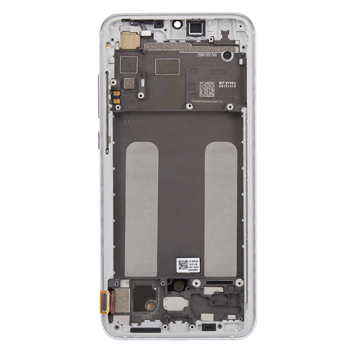 OLED Assembly With Frame Compatible for Xiaomi Mi 9 Lite / CC9 (Refurbished) - Pearl White