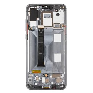 OLED Assembly With Frame Compatible for Xiaomi Mi 9 (Premium) - Piano Black