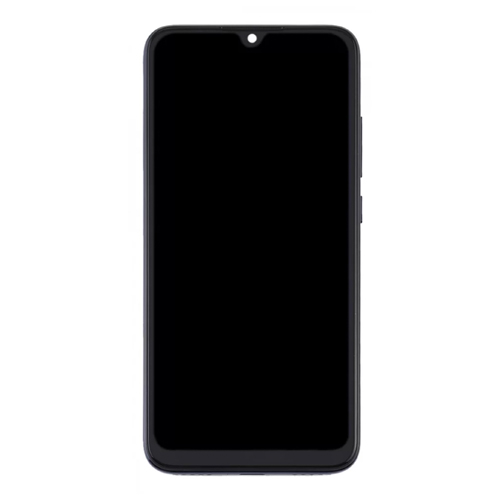 OLED Assembly With Frame Compatible for Xiaomi Mi A3 (Refurbished) - Black