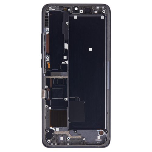 OLED Assembly With Frame Compatible for Xiaomi Mi Note 10 / Note 10 Pro (Refurbished) - Midnight Black