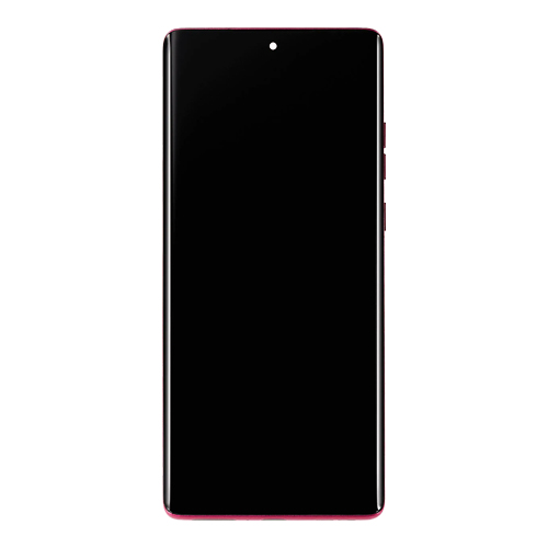 OLED Assembly With Frame for Motorola Moto Edge 50 Fusion 5G (XT2429 / 2024) (Refurbished) - Hot Pink